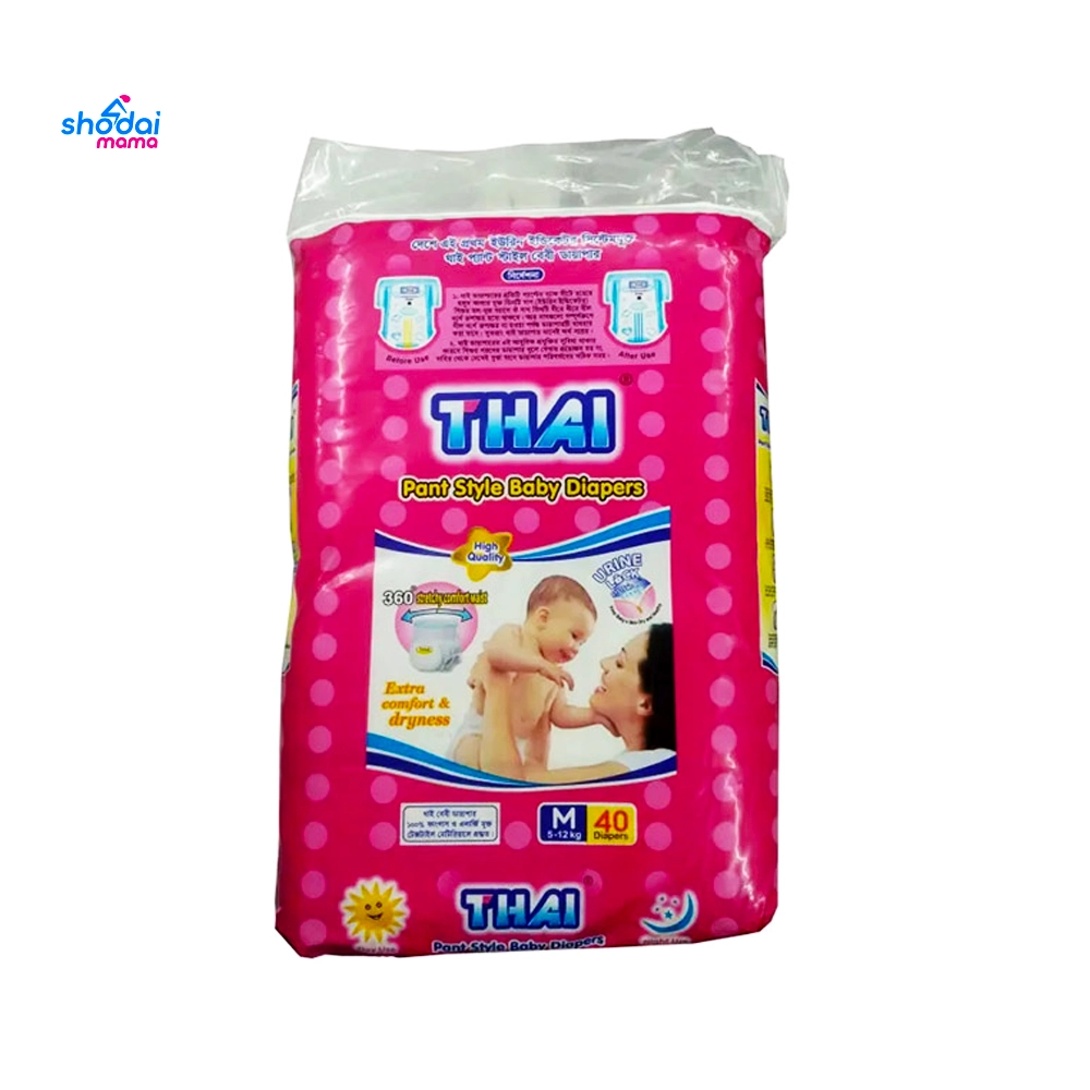 Thai Baby Diaper Pant M (5-12 kg) 40pcs